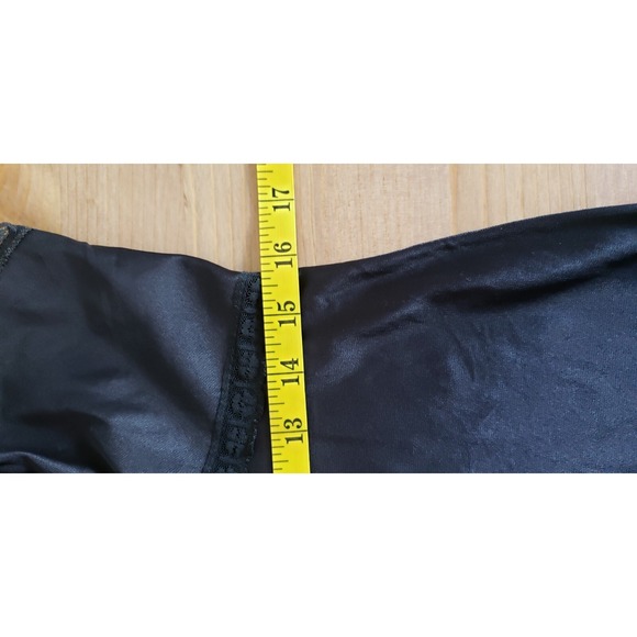 Vintage Black Lingerie Slip Size 38 Dress Undergarment - Picture 7 of 8